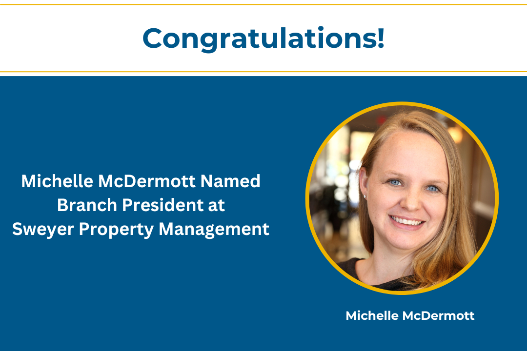 Michelle Mcdermott Named Branch President At Sweyer Property Management